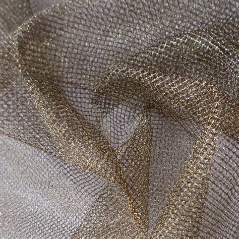 mesh fabric gold and black metallic mixers|Metallic Mesh Black/Gold .